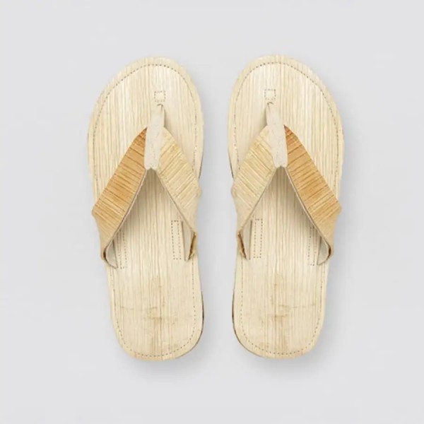 Hotelslipper Flip-Flop Palmblatt Unisex 28,5 cm