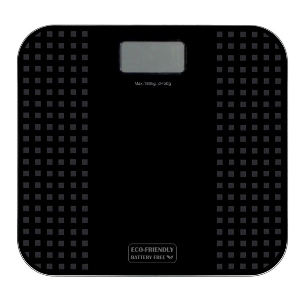 Tellus Digitalwaage – batterielose Hotelwaage