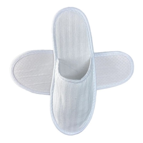 Hotelslipper Nature Piquet aus Baumwolle