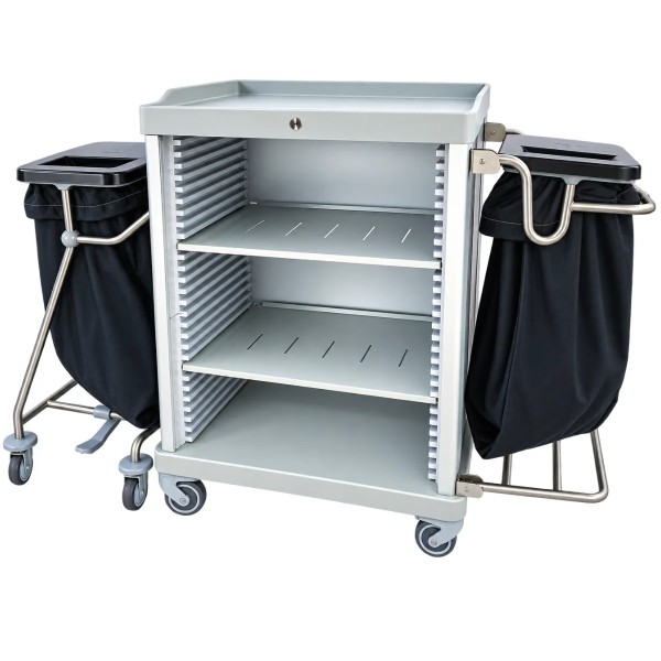 Zimmermädchenwagen Flexibles Doppel-System