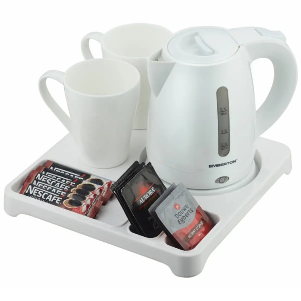 Hotel Welcome Tray Halstead mit Wasserkocher