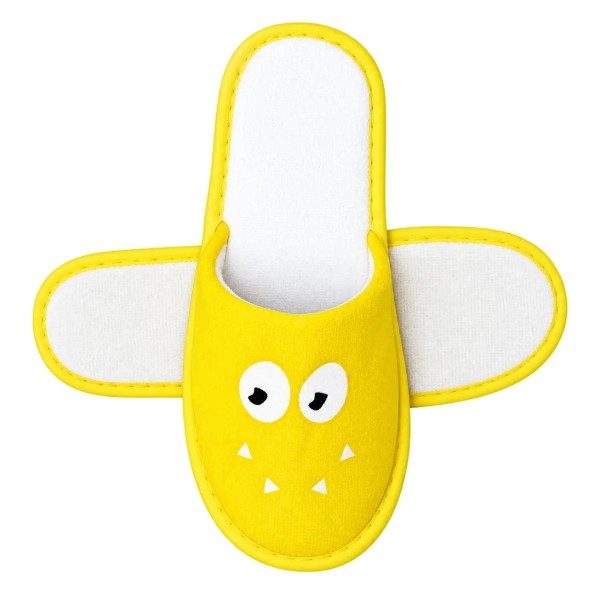 Hotelslipper Andy für Kinder mit Smiley-Motiv